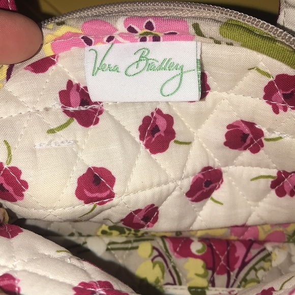 NWT Vera Bradley Make Me Blush Floral Cosmetic Bag - Picture 12 of 12
